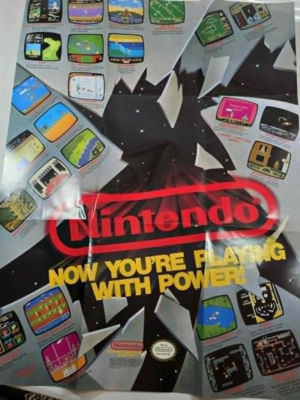 Nintendo poster inserts